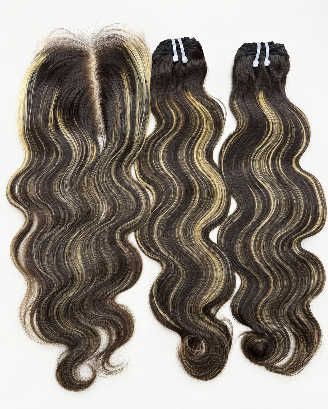 1B/613 highlighted hair color
