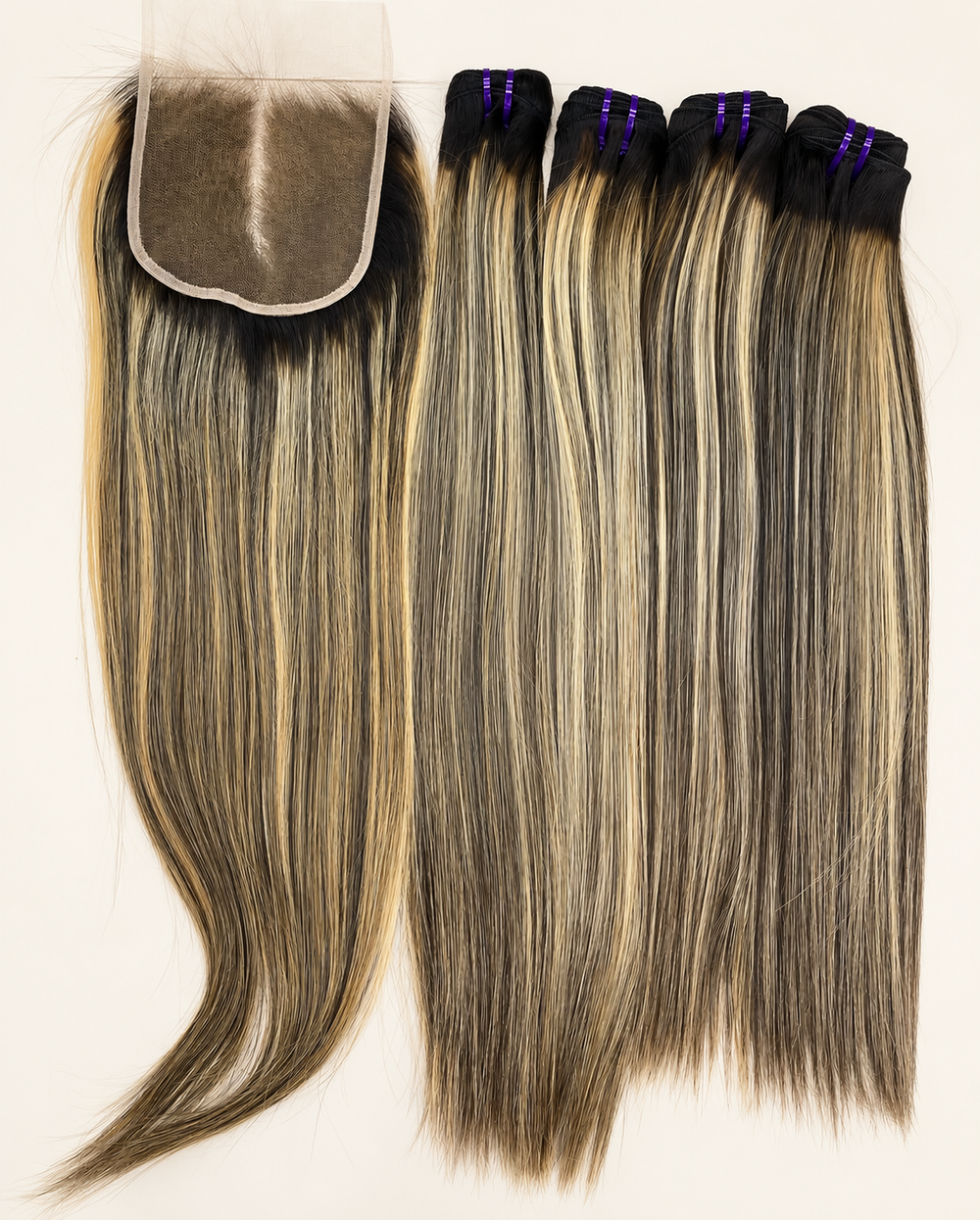 1B/613 Pre-Highlight 3 Bundles + HD Lace