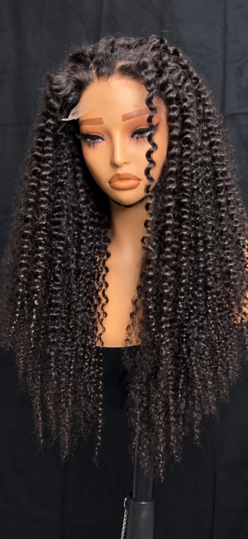 Kinky Curly Wig — 200–250% Density