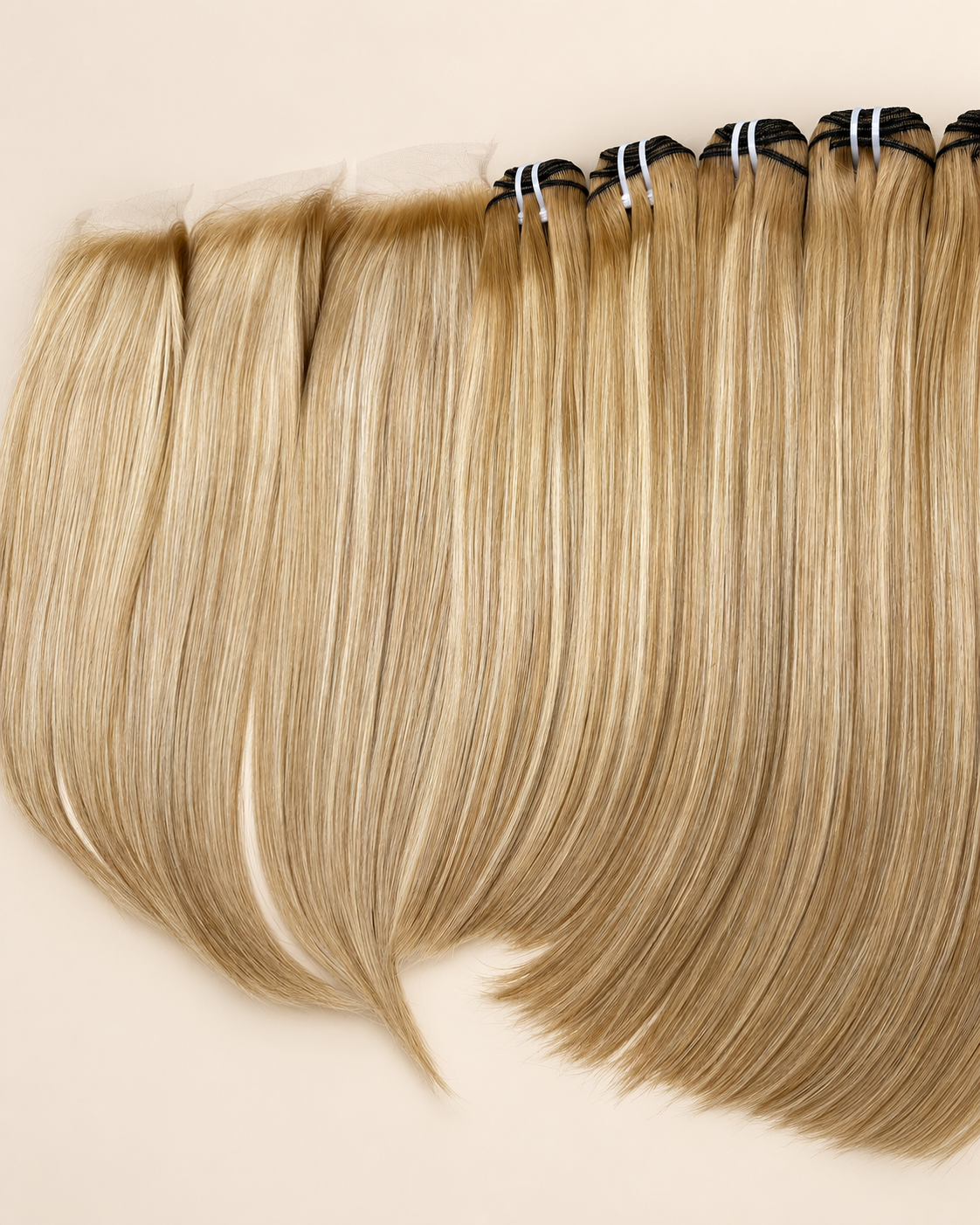 Honey Blonde Pre-Highlight 3 Bundles + HD Lace