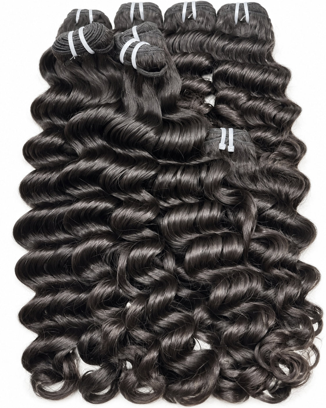Loose deep wave hair bundles